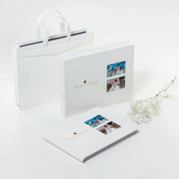 Graffiti Dual Window Leather Album